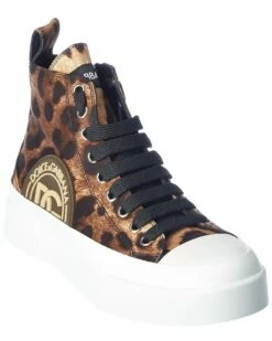 Dolce & Gabbana Portofino Light Mid Canvas Sneaker Women Fashion Sneakers