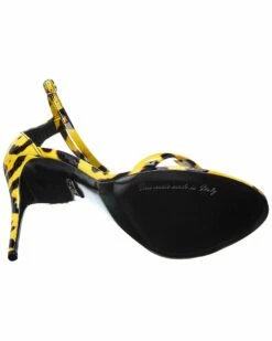 Dolce & Gabbana Printed Patent Sandal Women Heeled Sandals -Dolce & Gabbana Sales 1313144851 RLLZ 4