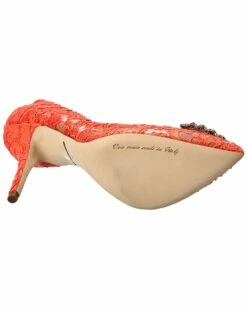 Dolce & Gabbana Devotion Lace Pump Women Pumps -Dolce & Gabbana Sales 1313157087 RLLZ 4