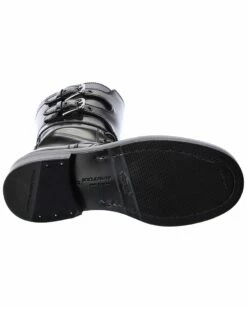 Dolce & Gabbana Leather Combat Boot Women Boots -Dolce & Gabbana Sales 1313159875 RLLZ 4