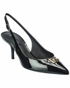 Dolce & Gabbana DG Patent Slingback Pump Women Pumps