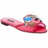 Dolce & Gabbana Embellished Mesh Sandal Women Flat Sandals 1 Dolce & Gabbana Embellished Mesh Sandal Women Flat Sandals -Dolce & Gabbana Sales 1313198145 RLLZ 1
