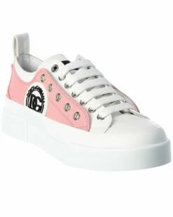 Dolce & Gabbana DG Logo Portofino Light Canvas Sneaker Women Fashion Sneakers