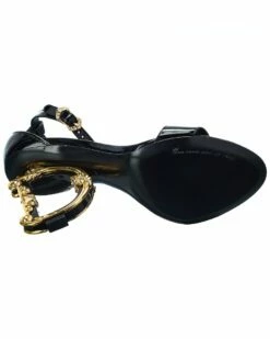 Dolce & Gabbana DG Logo Patent Sandal Women Heeled Sandals -Dolce & Gabbana Sales 1313225775 RLLZ 4