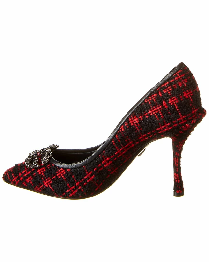 Dolce & Gabbana Tweed Pump Women Pumps 4 Dolce & Gabbana Tweed Pump Women Pumps - Image 2