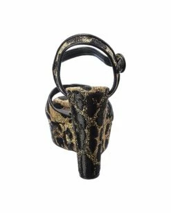 Dolce & Gabbana Logo Wedge Sandal Women Heeled Sandals -Dolce & Gabbana Sales 1313243467 RLLZ 3