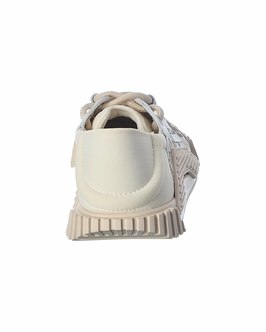 Dolce & Gabbana NS1 Lace & Leather Sneaker Women Fashion Sneakers 5 Dolce & Gabbana NS1 Lace & Leather Sneaker Women Fashion Sneakers - Image 3