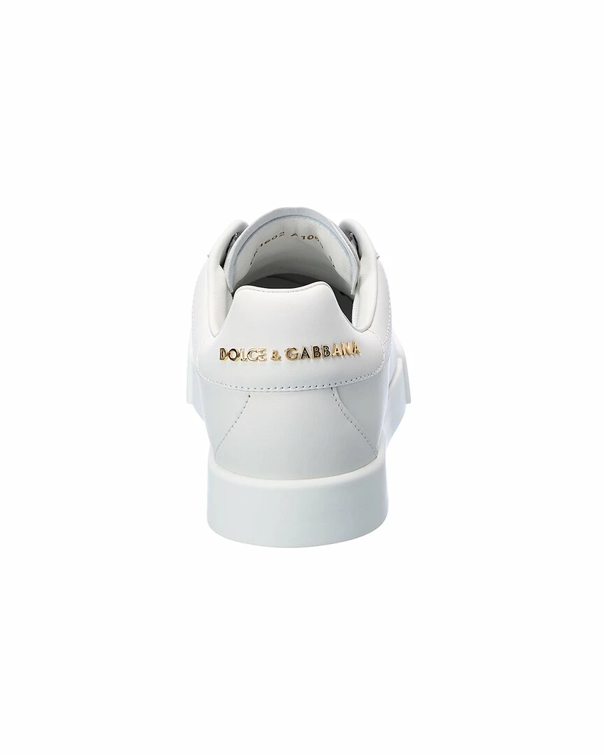 Dolce & Gabbana Portofino Leather Sneaker Women Fashion Sneakers 5 Dolce & Gabbana Portofino Leather Sneaker Women Fashion Sneakers - Image 3