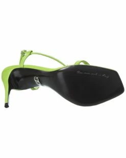 Dolce & Gabbana DG Logo Leather Sandal Women Heeled Sandals -Dolce & Gabbana Sales 1313307376 RLLZ 4