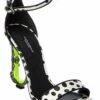 Dolce & Gabbana DG Snakeskin & Leather Sandal Women Heeled Sandals -Dolce & Gabbana Sales 1313317525 RLLZ 1