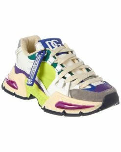 Dolce & Gabbana Airmaster Leather Sneaker Women Fashion Sneakers