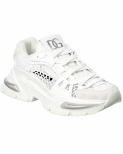 Dolce & Gabbana Airmaster Leather & Mesh Sneaker Women Fashion Sneakers
