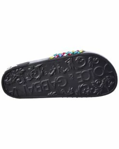 Dolce & Gabbana Crystal Leather Slide Women Flat Sandals 10 Dolce & Gabbana Crystal Leather Slide Women Flat Sandals -Dolce & Gabbana Sales 1313346890 RLLZ 4