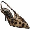 Dolce & Gabbana Printed Canvas Slingback Pump Women Pumps -Dolce & Gabbana Sales 1313368746 RLLZ 1