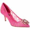 Dolce & Gabbana Taormina Lace Pump Women Pumps -Dolce & Gabbana Sales 1313374754 RLLZ 1