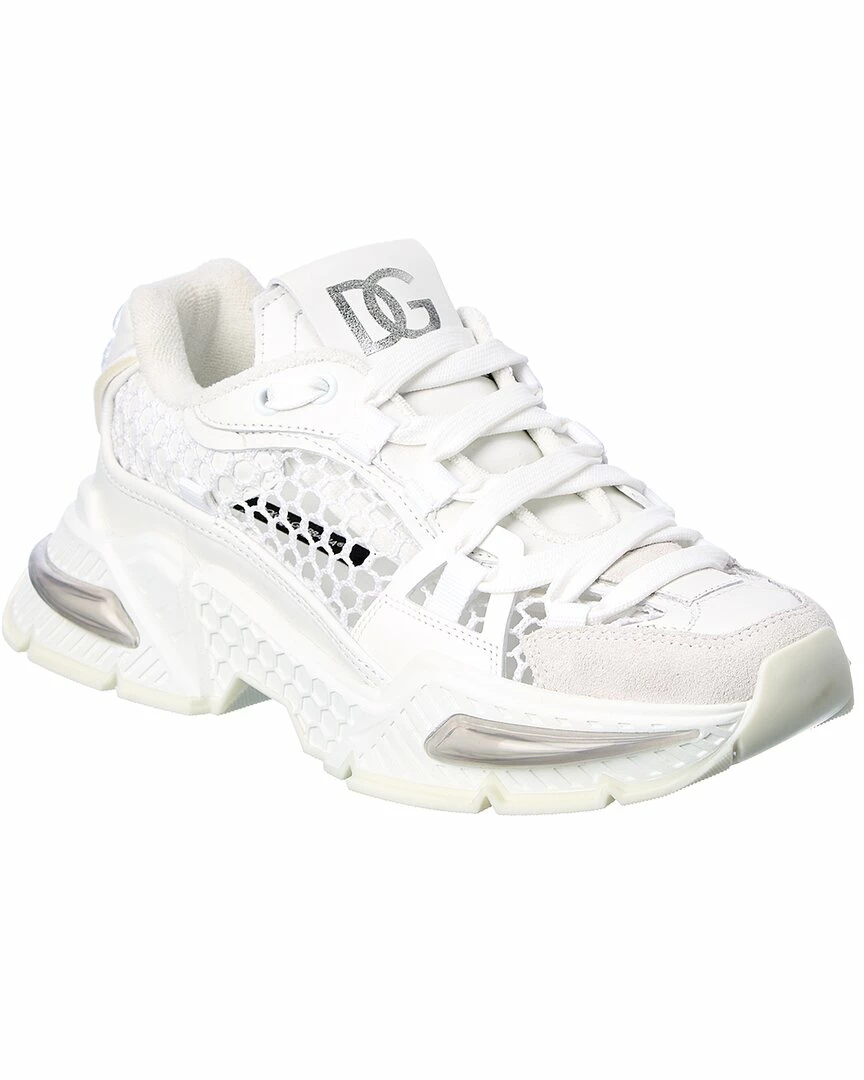 Dolce & Gabbana Airmaster Leather & Mesh Sneaker Women Fashion Sneakers 3 Dolce & Gabbana Airmaster Leather & Mesh Sneaker Women Fashion Sneakers