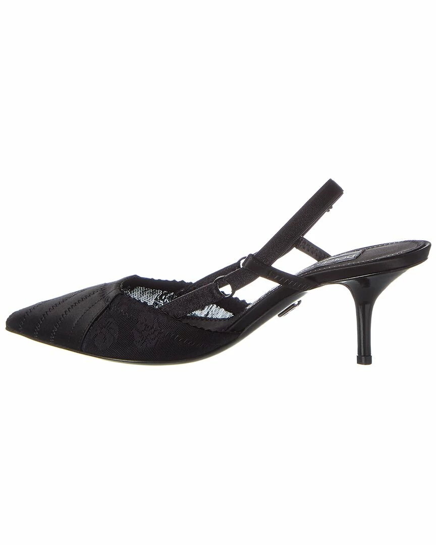 Dolce & Gabbana Corset Satin Slingback Pump Women Pumps 4 Dolce & Gabbana Corset Satin Slingback Pump Women Pumps - Image 2