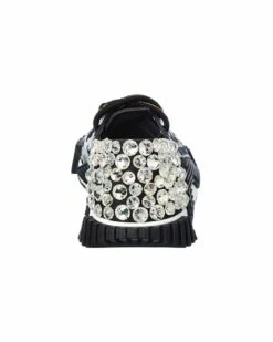 Dolce & Gabbana NS1 Lurex & Leather Sneaker Women Fashion Sneakers -Dolce & Gabbana Sales 1313382016 RLLZ 3