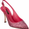 Dolce & Gabbana Crystal Embellished Satin Slingback Pump Women Pumps 1 Dolce & Gabbana Crystal Embellished Satin Slingback Pump Women Pumps -Dolce & Gabbana Sales 1313475669 RLLZ 1