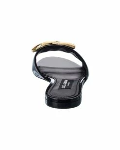 Dolce & Gabbana DG Logo Leather Sandal Women Flat Sandals -Dolce & Gabbana Sales 1313485585 RLLZ 3