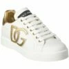 Dolce & Gabbana Portofino DG Logo Leather Sneaker Women Fashion Sneakers 1 Dolce & Gabbana Portofino DG Logo Leather Sneaker Women Fashion Sneakers -Dolce & Gabbana Sales 1313485627 RLLZ 1