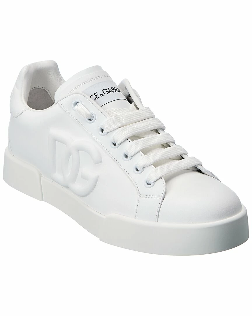 Dolce & Gabbana Portofino Leather Sneaker Women Fashion Sneakers 3 Dolce & Gabbana Portofino Leather Sneaker Women Fashion Sneakers