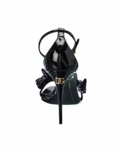 Dolce & Gabbana Ruched Leather Sandal Women Heeled Sandals -Dolce & Gabbana Sales 1313523192 RLLZ 3