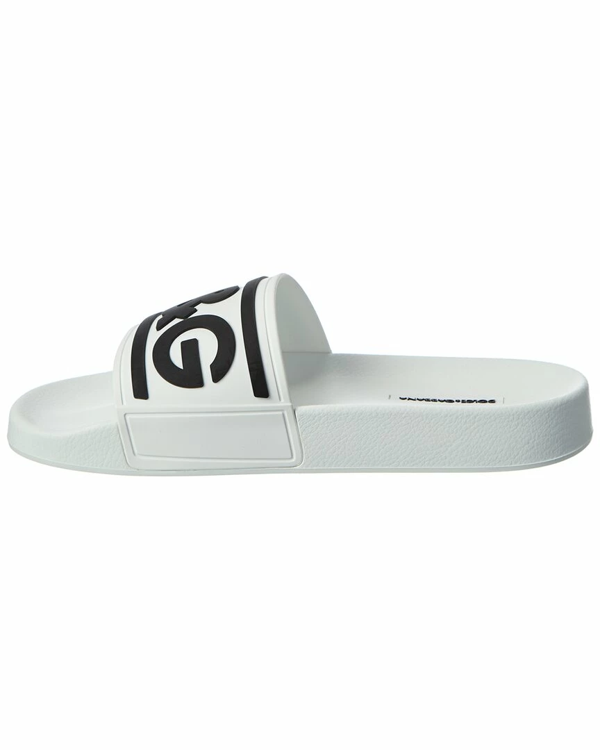 Dolce & Gabbana Logo Rubber Slide Women Slides & Mules 3 Dolce & Gabbana Logo Rubber Slide Women Slides & Mules - Image 2