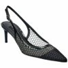 Dolce & Gabbana Mesh & Patent Slingback Pump Women Pumps