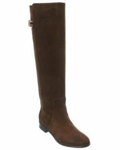 Dolce & Gabbana DG Logo Suede Boot Women Boots