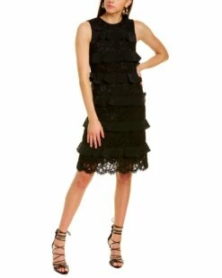 Dolce & Gabbana Silk-Blend Sheath Dress Women Dresses