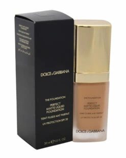 Dolce & Gabbana 1oz # 130 Warm Rose Perfect Matte Liquid Foundation SPF 20 Women Face & Eye Makeup