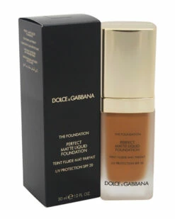 Dolce & Gabbana 1oz # 160 Soft Tan Perfect Matte Liquid Foundation SPF 20 Women Face & Eye Makeup