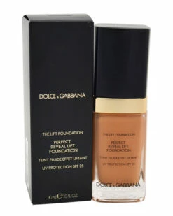 Dolce & Gabbana 1oz # 160 Soft Tan Perfect Reveal Lift Foundation SPF 25 Women Face & Eye Makeup