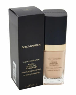 Dolce & Gabbana 1oz Perfect Reveal Lift Foundation SPF 25 #60 Classic Women Face & Eye Makeup