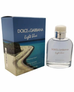 Dolce & Gabbana Light Blue Swimming In Lipari 4.2oz Men's Eau De Toilette Spray Cologne & Aftershave