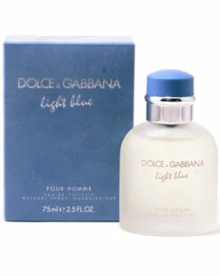 Dolce & Gabbana Light Blue 2.5oz Eau De Toilette Men Cologne & Aftershave