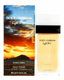 Dolce & Gabbana Women's Light Blue SunSet In Salina 3.3oz Eau De Toilette Spray Fragrance