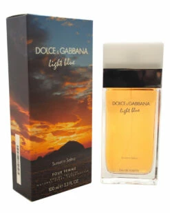 Dolce & Gabbana Women's Light Blue Sunset In Salina 3.3oz Eau De Toilette Spray Fragrance
