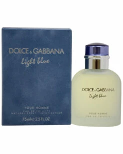 Dolce & Gabbana Men's Light Blue 2.5oz Eau De Toilette Spray Cologne & Aftershave